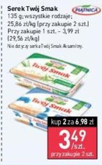 Stokrotka Serek Twój Smak 135 g oferta