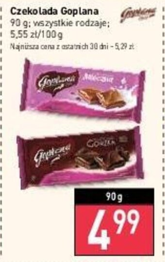 Stokrotka Czekolada Goplana 90 g oferta