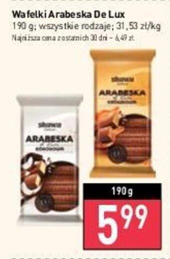 Stokrotka Wafelki Arabeska De Lux 190 g oferta