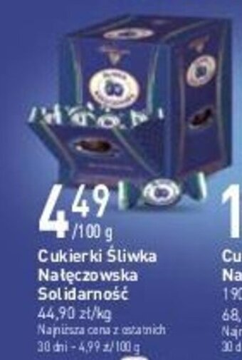 Stokrotka Cukierki Śliwka Nałęczowska Soldarnosc 100 g oferta