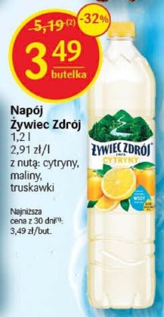 Delikatesy Centrum Napój Żywiec Zdrój 1,2l oferta