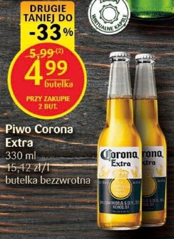Delikatesy Centrum Piwo Corona Extra 330ml oferta