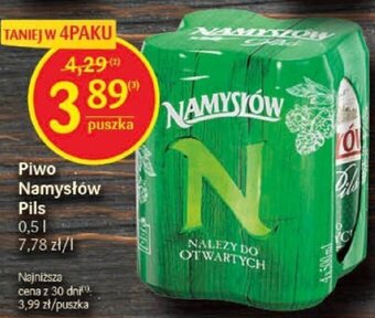 Delikatesy Centrum Piwo Namysłów Pils 0,5l oferta