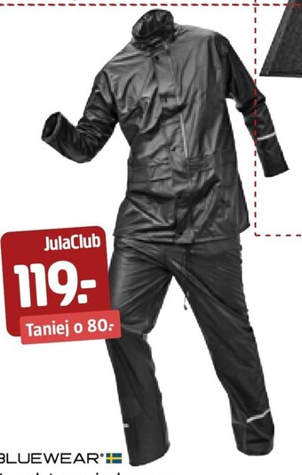 Jula Zestaw przeciwdeszczowy bluewear oferta