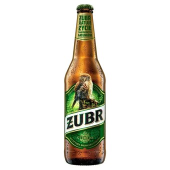 Społem Żubr piwo jasne 500 ml oferta