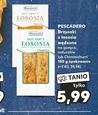 Kaufland Brzuszki z łososia pescadero oferta