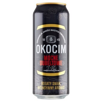 ALDI Okocim piwo jasne mocne dubeltowe 500 ml oferta
