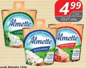 Społem Almette puszysty serek twarogowy śmietankowy 150 g oferta