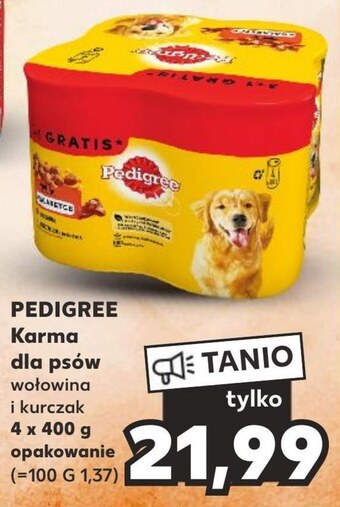 Kaufland Karma dla psa pedigree oferta