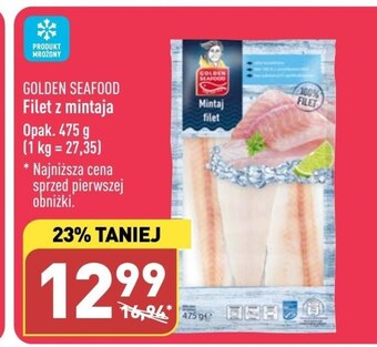 ALDI Filet z mintaja golden seafood oferta