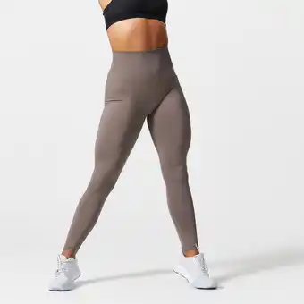 Decathlon Legginsy fitness damskie domyos push up oferta