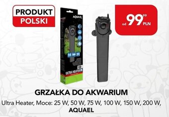AquaelZOO GRZAŁKA DO AKWARIUM Ultra Heater, Moce: 25 W, 50 W, 75 W, 100 W, 150 W, 200 W, oferta