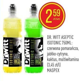 Pokusa DR. WITT ASEPTIC ISOTONIC 750ML MASPEX oferta