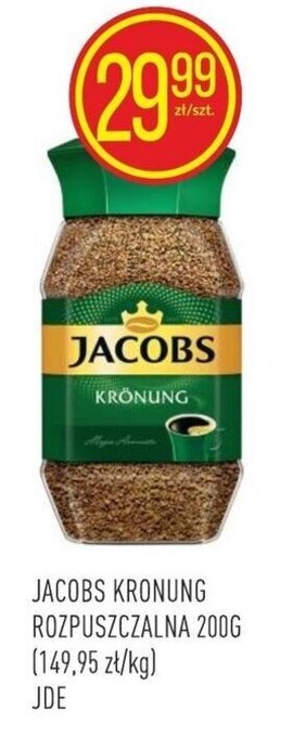 Pokusa JACOBS KRONUNG ROZPUSZCZALNA 200G oferta