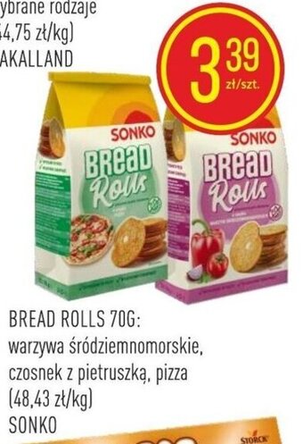 Pokusa SONKO BREAD ROLLS 70G oferta