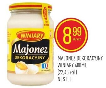 Pokusa MAJONEZ DEKORACYJNY WINIARY 400ML oferta