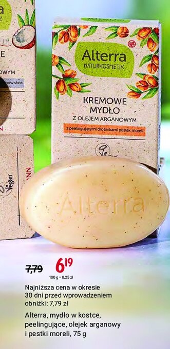 Rossmann Mydło peelingujące z olejem arganowy oferta