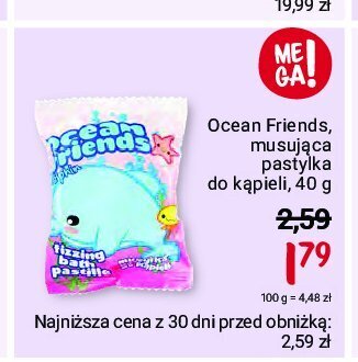 Rossmann Pastylki musujące do kąpieli oferta