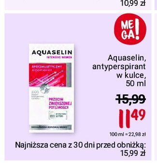 Rossmann Specjalistyczny antyperspirant przeciw zwiększonej potliwości do każdego rodzaju skóry intensive women oferta