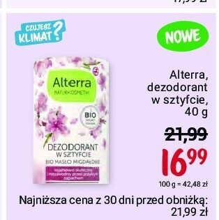 Rossmann Dezodorant bio masło migdałowe oferta