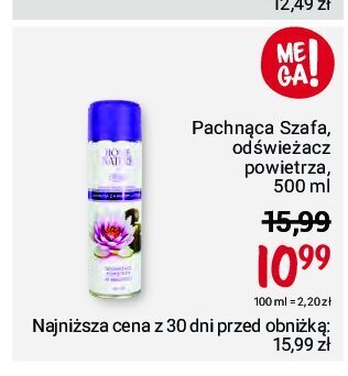 Rossmann Odświeżacz powietrza bawełna i kwiat lotosu oferta