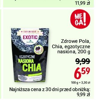 Egzotyczne nasiona chia