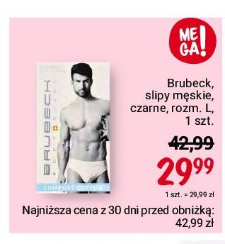 Rossmann Slipy męskie rozm. l czarne oferta