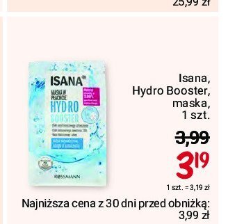 Rossmann Maska hyaluron & aloe vera oferta