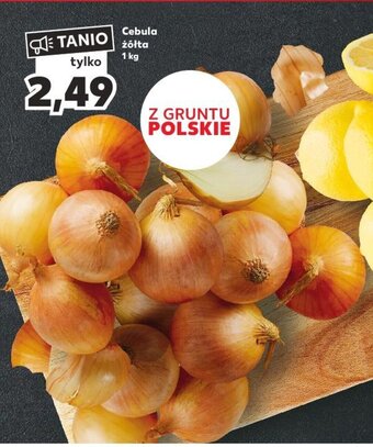 Kaufland Cebula żółta 1 kg oferta