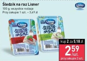 Stokrotka Śledzik na raz Lisner 100g oferta