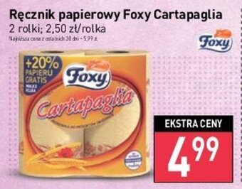 Stokrotka Ręcznik papierowy Foxy Cartapaglia 2 rolki oferta