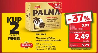 Kaufland BIELMAR Margaryna Palma do pieczenia i smażenia 250 g oferta