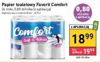 Stokrotka Papier toaletowy Favorit Comfort 24 rolki oferta