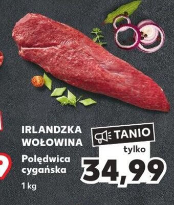 Kaufland IRLANDZKA WOŁOWINA Polędwica cygańska 1 kg oferta