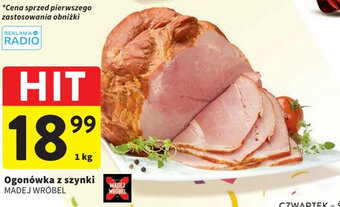 Intermarche Ogonówka z szynki MADEJ WRÓBEL 1kg oferta