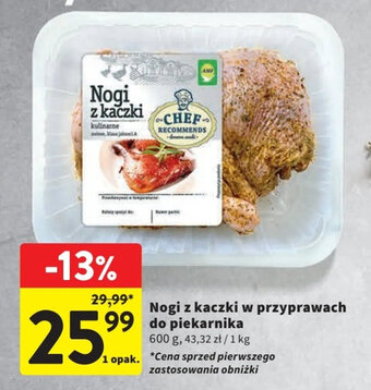Intermarche Nogi z kaczki w przyprawach do piekarnika 600 g oferta