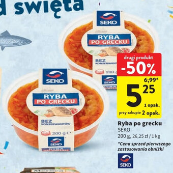 Intermarche Ryba po grecku SEKO 200 g oferta