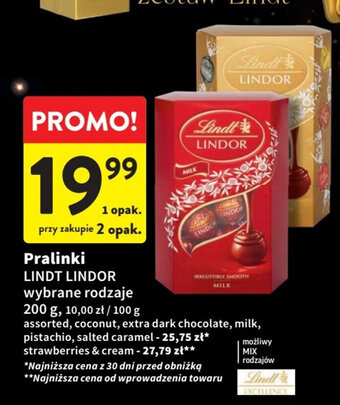 Intermarche Pralinki LINDT LINDOR 200 g oferta