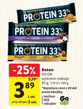 Intermarche Baton GO ON 50 g oferta