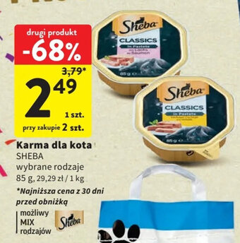 Intermarche Karma dla kota SHEBA 85 g oferta