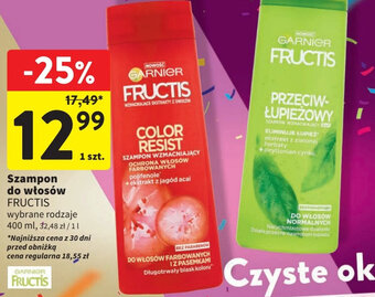 Intermarche Szampon do włosów FRUCTIS 400 ml oferta