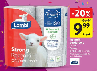 Intermarche Ręcznik papierowy LAMBI oferta