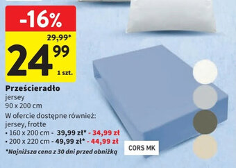 Intermarche Prześcieradło 90 x 200 cm oferta