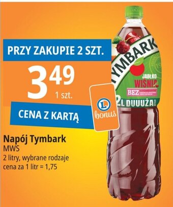 E.Leclerc Napój Tymbark MWS 2 l oferta