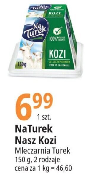 E.Leclerc NaTurek Nasz Kozi Mleczarnia Turek 150 g oferta