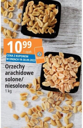 E.Leclerc Orzechy arachidowe solone/ niesolone 1 kg oferta