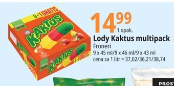 E.Leclerc Lody Kaktus multipack 9 x 45 ml oferta