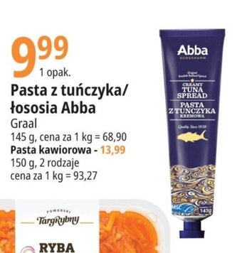 E.Leclerc Pasta z tuńczyka / łososia Abba Graal 145 g oferta