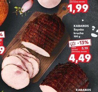 Kaufland KABANOS Szynka krucha 100 g oferta