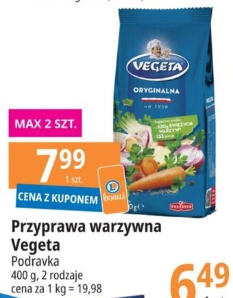 E.Leclerc Przyprawa warzywna Vegeta Podravka 400 g oferta